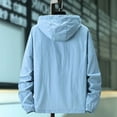 thumbnail image 4 of Mens Fashion Solid Surface Ac Coats Pocket Cardigan Zipper Sweater Lightweight Mens Jacket Men Jacket Fall Puffy Coat Men Jacket for Heavy Winter, 4 of 5