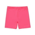 thumbnail image 4 of CYRBOKO Bike Shorts for Girls, Solid Color Dancewear Casual Elastic Waist Summer Leggings Watermelon Red Size 8-9T, 4 of 4