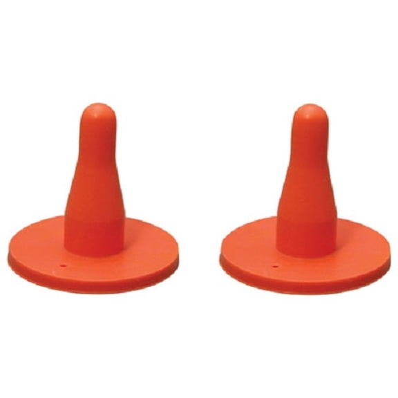 Fairchild Industries 981-2 2-Pack Screw Top Bottle Calf / Lamb Replacement Bottle Nipples - Quantity of 4
