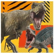 Jurassic World Jurassic World Dominion Beverage Napkins, Multi Color - 16 per Pack