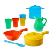 Kid Connection Chef in a Basket Pretend Playset for Toddlers, Ages 3+, Multiple Colors, Plastic