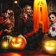 thumbnail image 5 of Fantasma de luces de Halloween, luces LED que cuelgan luces de fantasma iluminación para ventana de fiesta de jardín de Halloween, 5 of 5