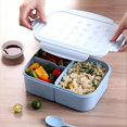 thumbnail image 1 of Boîte à Lunch avec Compartiments, Boîte à Lunch, Boîte Bento, Boîte à Collation, Boîte à Déjeuner, 1 of 4