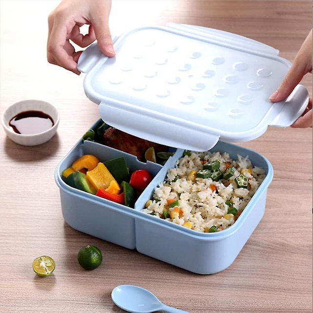 Boîte à Lunch avec Compartiments, Boîte à Lunch, Boîte Bento, Boîte à Collation, Boîte à Déjeuner
