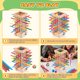 thumbnail image 4 of Juego de mesa WhimsiPlay Montessori con 42 palitos de colores de 3 a 6 años, 4 of 8