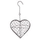 thumbnail image 2 of Maceta rústica de hierro con forma de corona de alambre para suculentas, soporte colgante para decoración de exteriores. 17cm en forma de corazón, 2 of 8