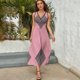 thumbnail image 5 of Vestido De Noche De Lujo Sin Mangas Para Mujer, Diamond Grid Vestido De Fiesta, 5 of 5