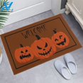 thumbnail image 3 of Halloween Scary Pumpkin Pattern Doormat 30x17inch, Anti-Slip Doormat, Halloween Decorative Doormat for Home Entrance Garden Patio, 3 of 5