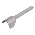 thumbnail image 1 of Half Round Cutter Punch Long Handle Leather Craft Tool for Handmade Goods, Steel ArcShaped Belt End Punches for Leather Crafters (30 mm), 1 of 5
