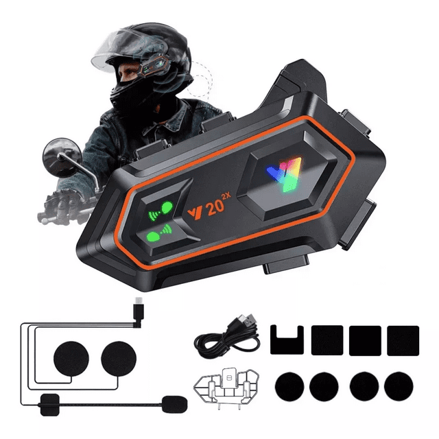 Intercomunicador Motos Audifonos Bluetooth Para Casco 1000ma