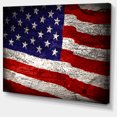 thumbnail image 3 of Design Art - Large American Flag Watercolor, 3 of 4