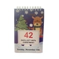 thumbnail image 4 of Advancent Juguete de cuenta regresiva ecológico de papel para entusiastas de la Navidad: cuenta regresiva artesanal divertida y exquisita Kits de decoración para fiestas, 4 of 6