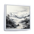 thumbnail image 2 of Designart "Swiss Peaks in Alpine Mountains" Food & Beverage Framed Wall Art - White Fruits Living Room Framed Canvas Art, 2 of 6