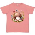 thumbnail image 3 of Inktastic Cottagecore Cute Mushrooms Girls Toddler T-Shirt, 3 of 5