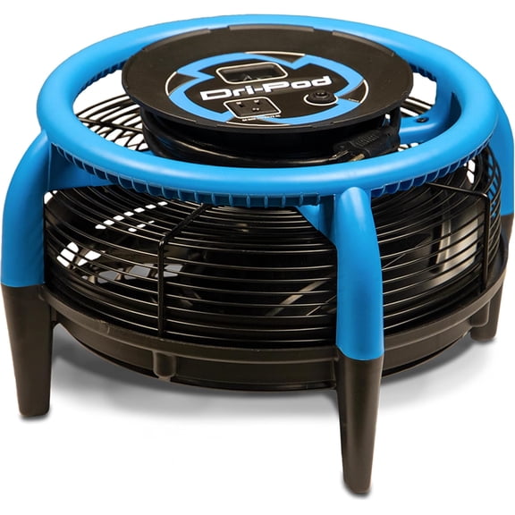 Dri-Eaz Dri-Pod Pro Omnidirectional Floor and Carpet Dryer, Ventilating Floor Dryer for Boats, RVs and Residential Use