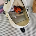 thumbnail image 2 of Mochila Pana para Mujer Con Correa Ajustable Viajes (beige Cereza), 2 of 8