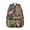 Dark-green-30, variant on Students Backpack Vintage Boho Magical Forest Mushrooms Psychedelic Trippy Cottagecore School Bag