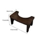 thumbnail image 5 of Advancent Taburete de bambú para inodoro, impermeable, antideslizante, asiento para caca, baño de pies para adultos, inodoro, soporte para Type4 NO4, 5 of 6