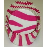 Pink Zebra Cupcake Liners - Baking Cups -50pack