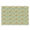 thumbnail image 1 of Abstract Cutting Board, Colorful Geometrical Shapes with Gaps Circles Oval Lines Mix Pattern, Decorative Tempered Glass Cutting and Serving Board, Large Size, Orange Green Pale Blue, by Ambesonne, 1 of 1