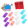 thumbnail image 4 of Elodie 12 Pcs Plateau de Rangement pour Perles Diamant Plateau de Rangement pour Peintures Diamant 5D Rouge, 4 of 8