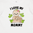 thumbnail image 4 of Inktastic Cute Sloth I Love My Mommy with Green Leaves Boys or Girls Baby T-Shirt, 4 of 5