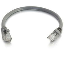 C2G 125' Cat6 Snagless Unshielded Ethernet Network Patch Cable, Gray