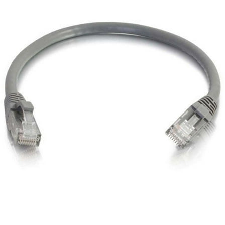 C2G 125' Cat6 Snagless Unshielded Ethernet Network Patch Cable, Gray