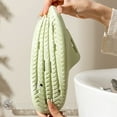 thumbnail image 6 of YTCAMLO Non-Slip Shower Shoes for Women and Men Soft Bathroom Slippers with Drain Holes Quick Dry Slide Sandals for Living Room Dorm Gym Pool, Green 5.5-6, 6 of 8