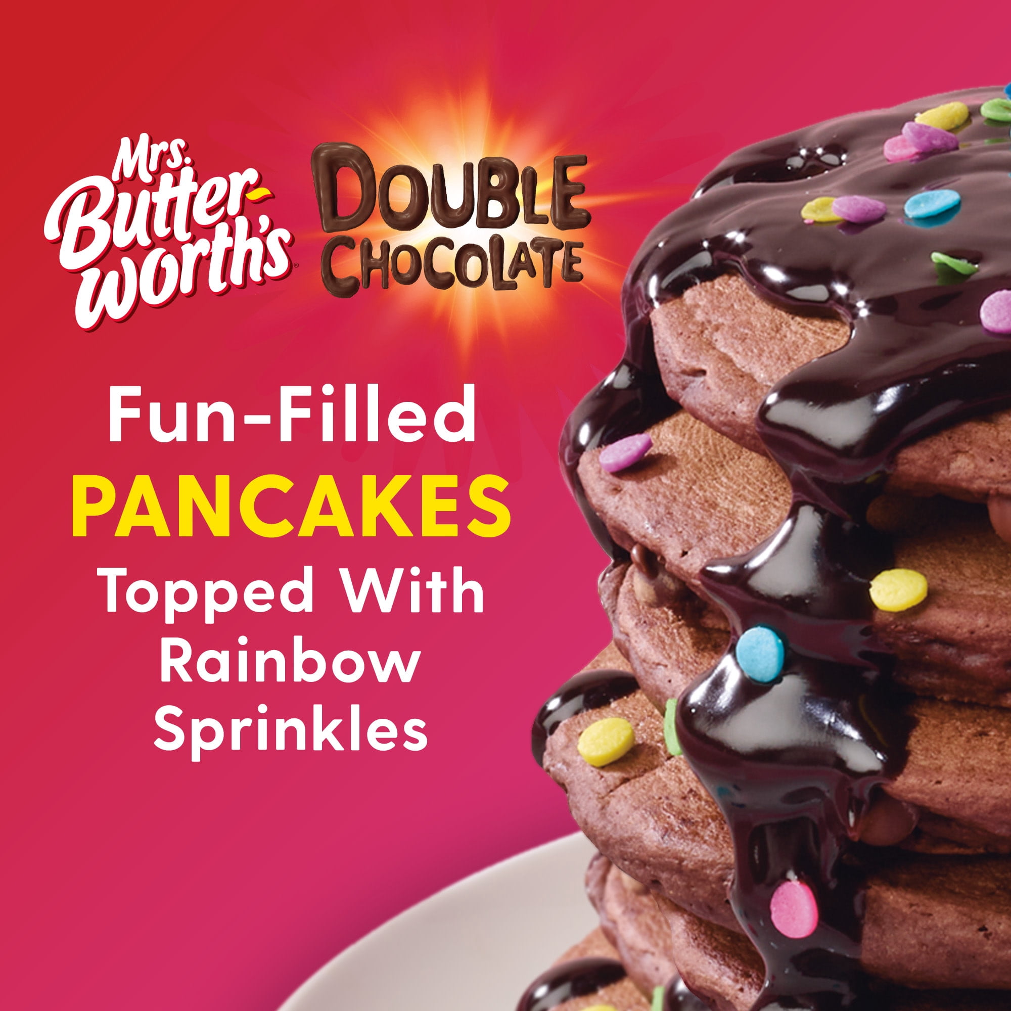 Mrs. Butterworth's EPIC Double Chocolate Pancake Kit, 23.5 oz
