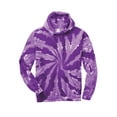 thumbnail image 1 of Gravity Threads Mens Tie-Dye Pullover Hoodie Sweater - Purple - Large, 1 of 1