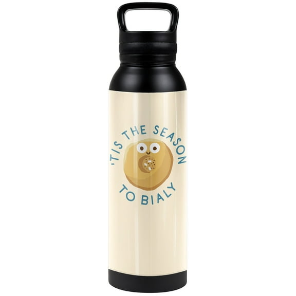 bCreative - David Olenick Official Unholey 24 oz Insulated Canteen Water Bottle, Leak Resistant, Vacuum Insulated Stainless Steel with Loop Cap