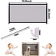 thumbnail image 2 of Puerta de malla portátil para bebés de 70,9 "x 28,3", puerta mágica para perros de malla negra para escaleras/pasillos/puertas, seguridad para niños de fácil instalación, 2 of 5