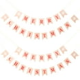 thumbnail image 1 of GOOHOCHY 2 Juegos de Banderines Navideños Decorativos para Fiestas, Accesorios Navideños, 1 of 8