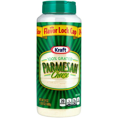 Kraft 100% Grated Parmesan Cheese Shaker (24 oz.) -Pack of