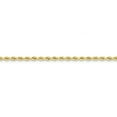 thumbnail image 5 of 14K Yellow Gold 3mm Handmade Regular Rope Chain Bracelet 7 IN, 5 of 6