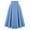 Light Blue, variant on GEWSEY Women's Vintage High Waist Pleated Midi A-Line Skirt with Pockets (Pink, XL)