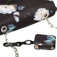 thumbnail image 4 of AK Anne Klein Sport Neoprene Flap Crossbody, Floral, 4 of 6
