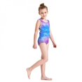 thumbnail image 6 of CUTELOVE Girls star-shaped body suit Hollow back ballet gymnastics dance practice clothes Triangle bottom for 5-14 age, 6 of 6