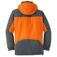 thumbnail image 6 of Port Authority J792 Mens Port Authority Nootka Jacket, Cadmium Orange & Graphite - 4XL, 6 of 6