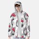 thumbnail image 2 of Balery Cute Poodle Dog Sudadera ligera de manga larga con capucha y protección solar UPF 50+ para hombre y mujer, ideal para pesca y running-Large, 2 of 7