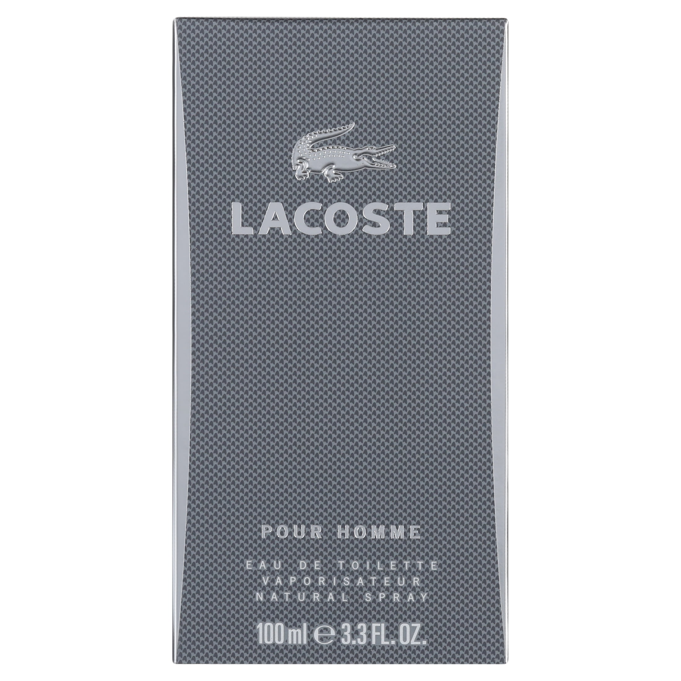Lacoste Pour Homme Eau De Toilette Spray, for Men, 3.3 oz - Walmart.com