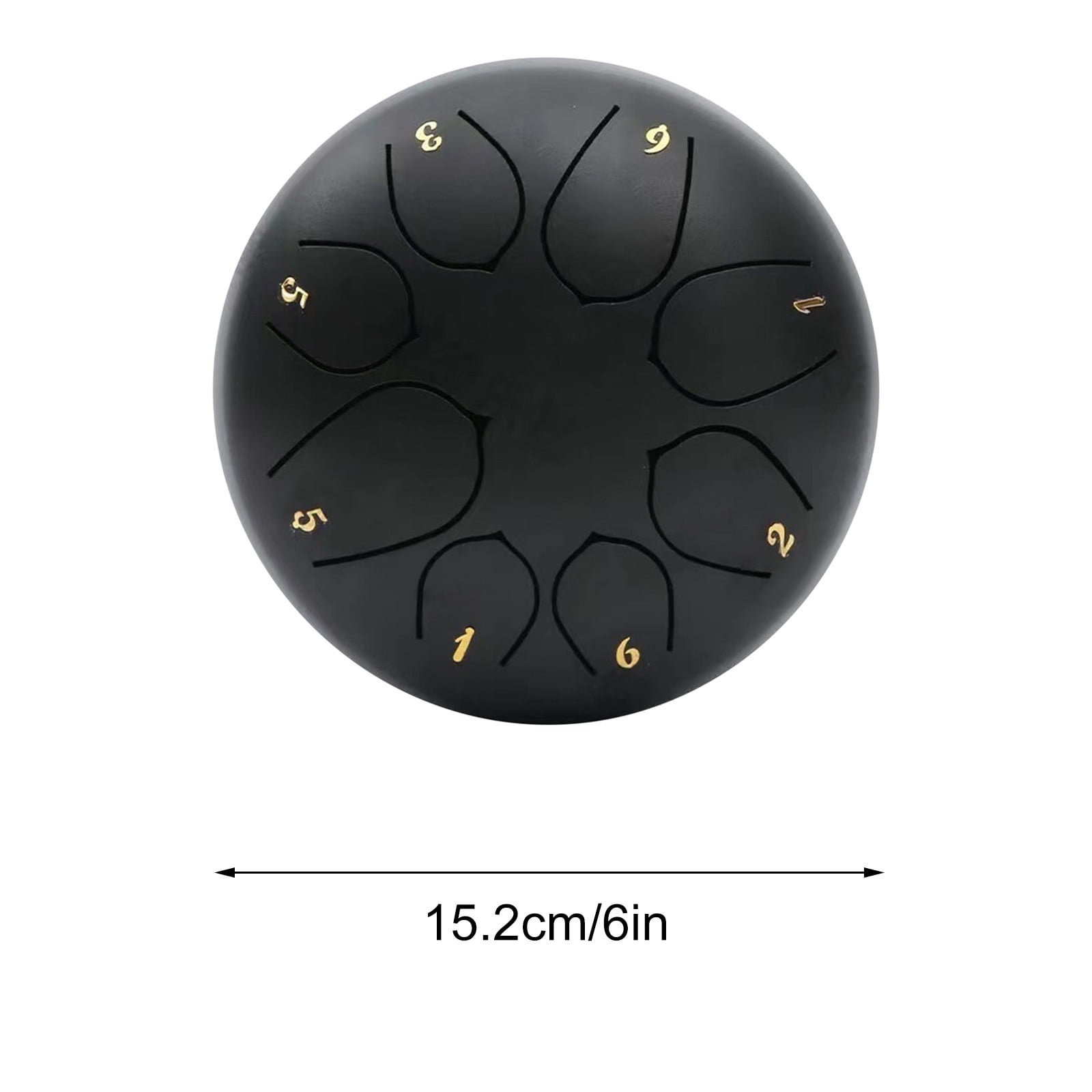 Outdoor Rain Drum Outdoor Rain Play Steel Tongue Drum 11.4cm 8 Tones Drum With Drumsticks And Music Book Handpan Meditation Drum For Garden Meditation