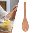 thumbnail image 4 of Small Wooden Spoon, Scratch Prevention Superb Craftsmanship Wooden Spoon  For Household 16cm,19cm, 4 of 8