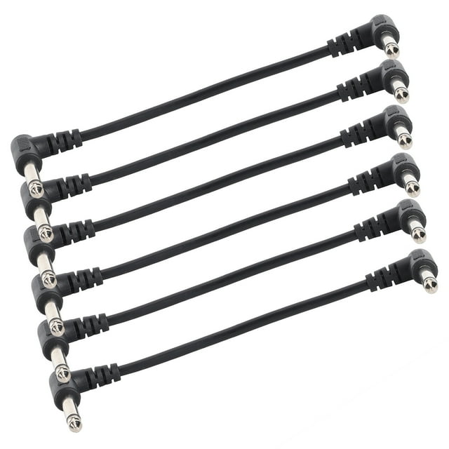 Cables para instrumentos musicales Jadeshay 6 uds Pedal de efecto de guitarra Diseño de clase mundial