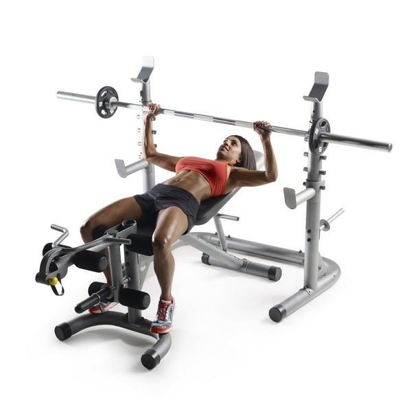 Weider XRS 20 Olympic Squat Rack with Lb. Weight Limit - Walmart.com