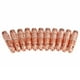 thumbnail image 5 of Kit de Consumibles de Cuerpo de Boquilla de Tungsteno Yotijar de 20 Piezas Antorcha de Soldadura TIG Diámetro de Apertura 2.0 mm Pinza de Soplete de Soldadura, 5 of 6