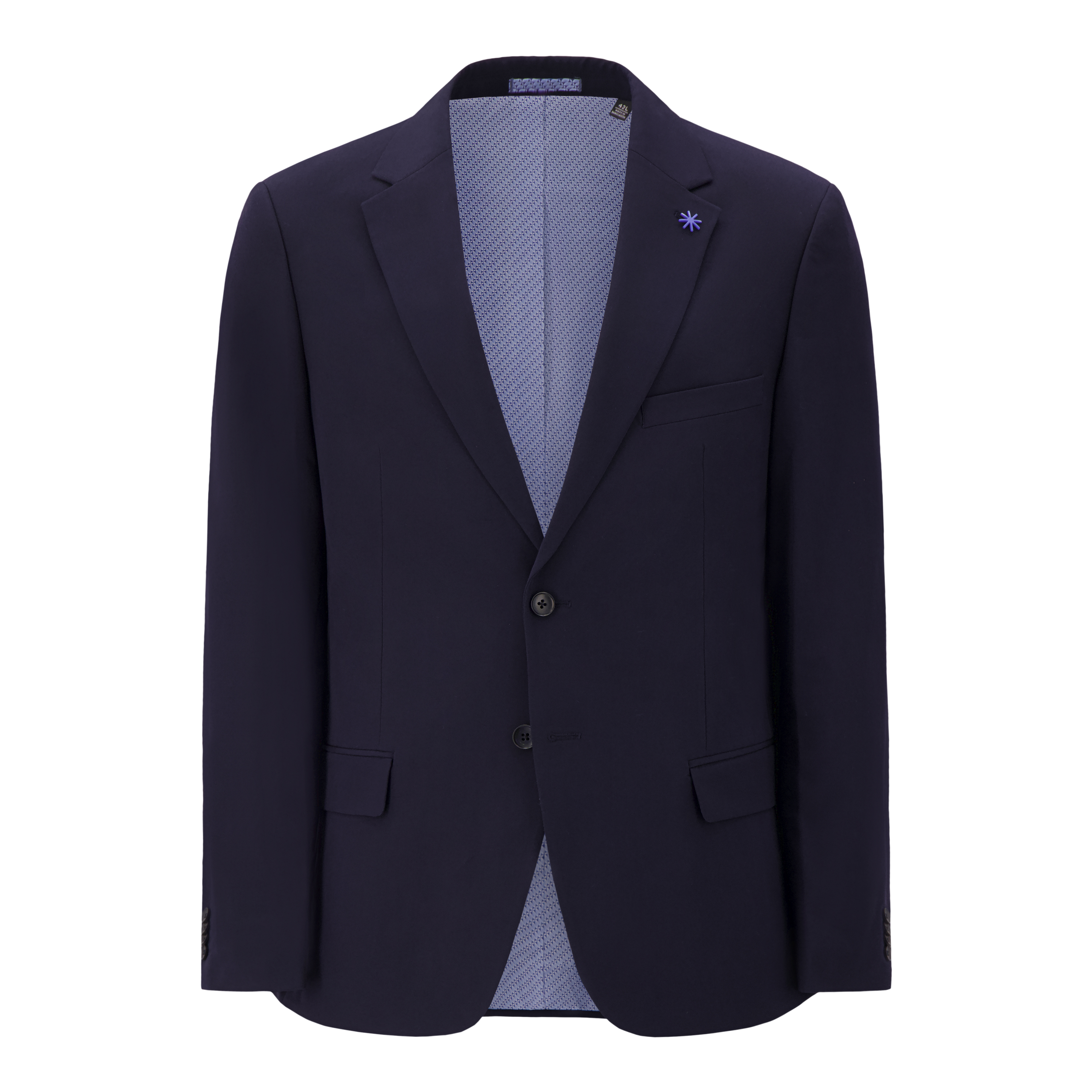 Report Collection Single Breast Full Lined Flat Pocket Woven Men's Jacket S/38 - XL/44
