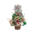 thumbnail image 2 of Tablero artificial Árbol de Navidad de 45 cm Árbol de Navidad con suministros de fiesta LED Holiday Xmas Tree para estante Decoración de escritorio de, 2 of 8