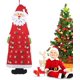 thumbnail image 1 of Calendario de adviento de Papá Noel para colgar en la pared, calendario de cuenta regresiva de fieltro para Navidad, calendario de 24 días con bolsillos para rellenar para decorar habitaciones, 1 of 4